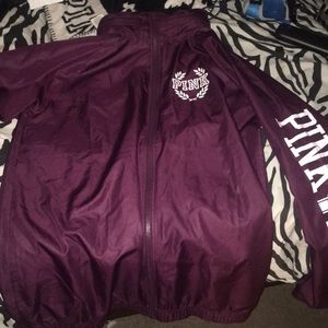 Pink Vs extra small zip up hoodie. New